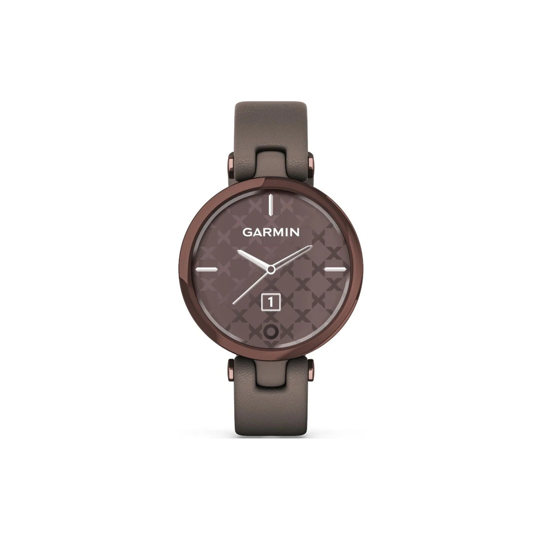 Garmin Lily Emea Dark Bronze Paloma Leather in Qatar Garmin Lily Emea Dark Bronze Paloma Leather in Qatar